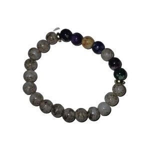 White Beaded Bracelet